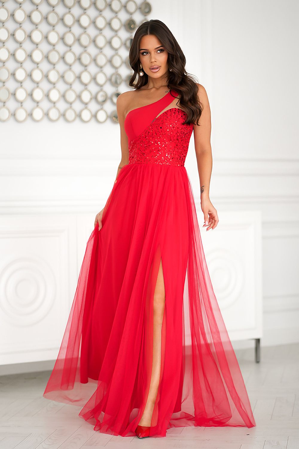  Rochie lungă model 204863 Bicotone 
