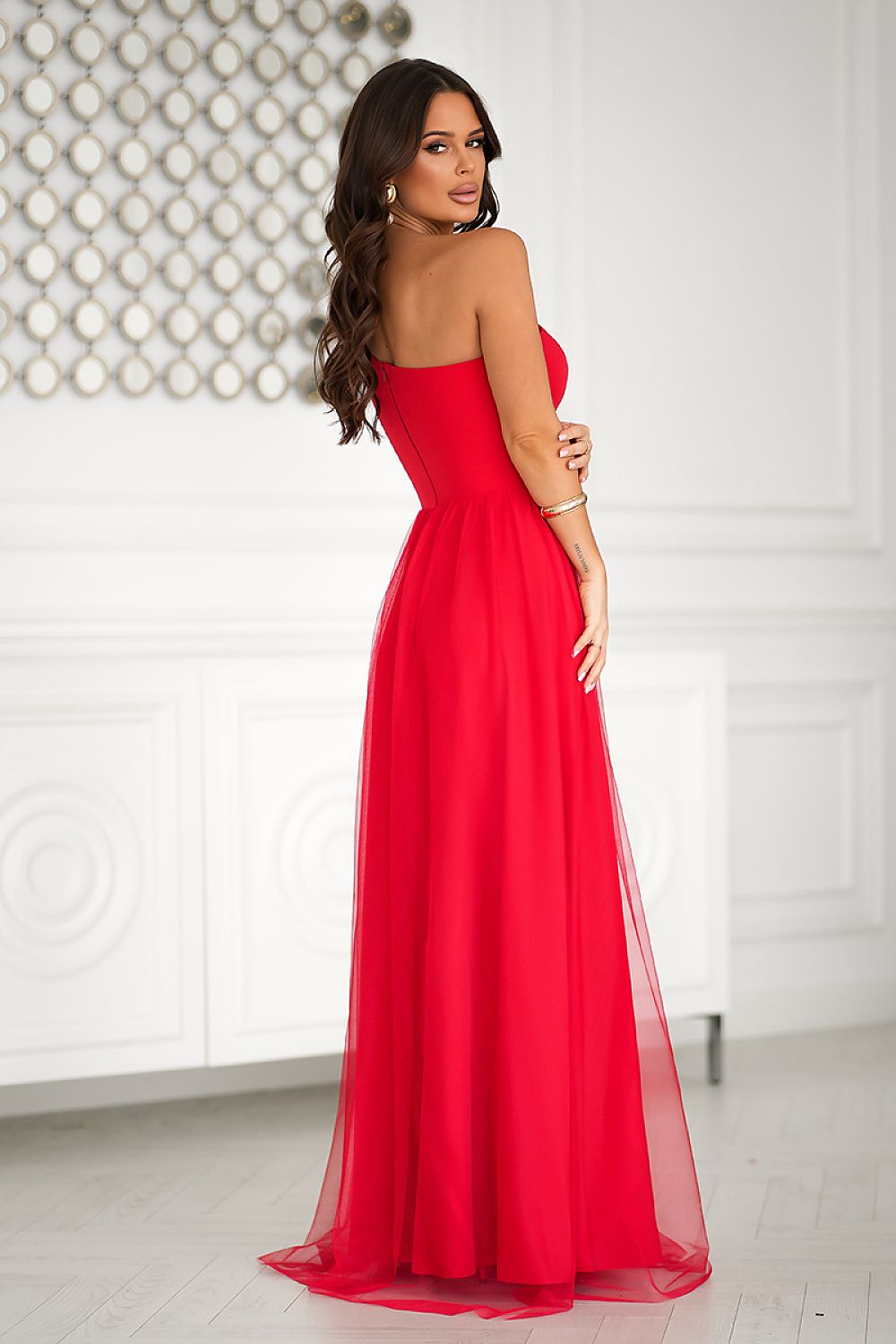  Rochie lungă model 204863 Bicotone 