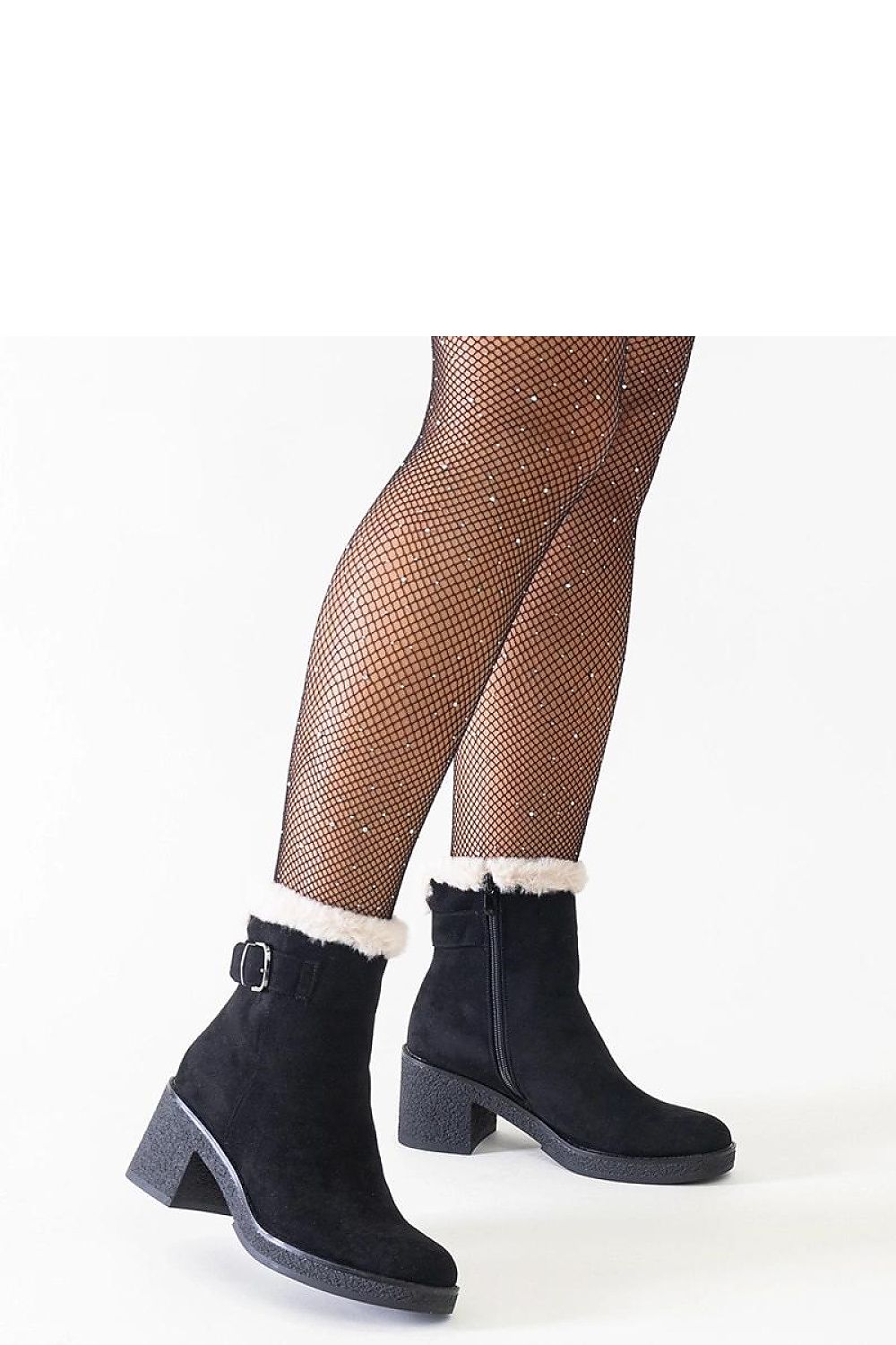  Botine cu toc model 205032 Solea 