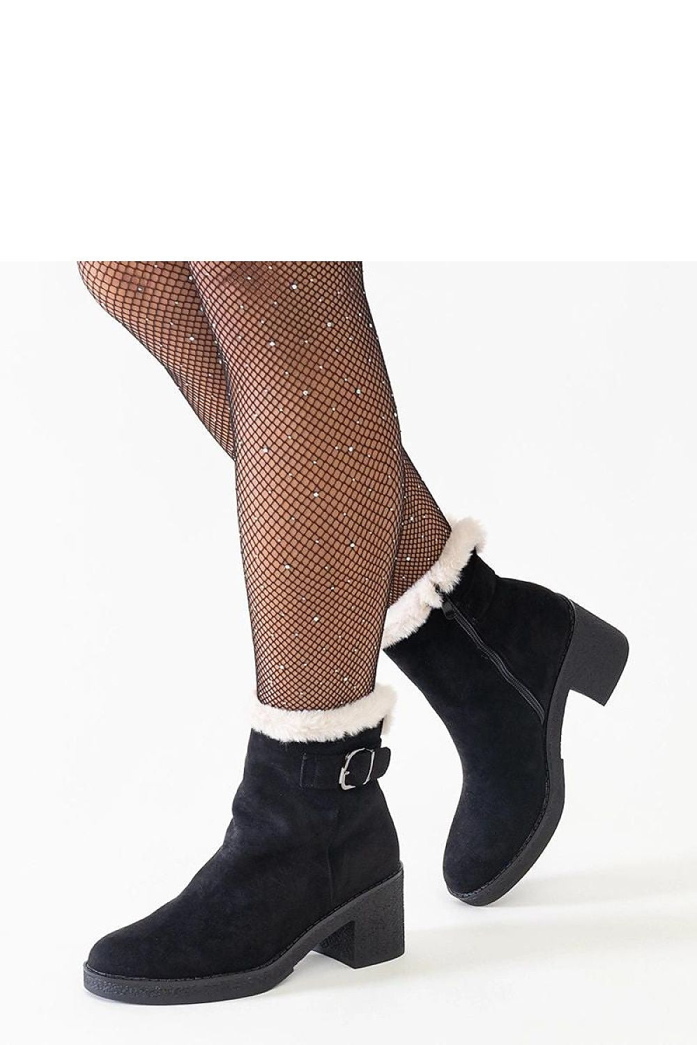 Botine cu toc model 205032 Solea 