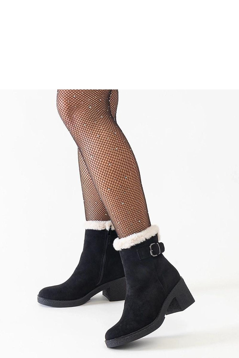  Botine cu toc model 205032 Solea 