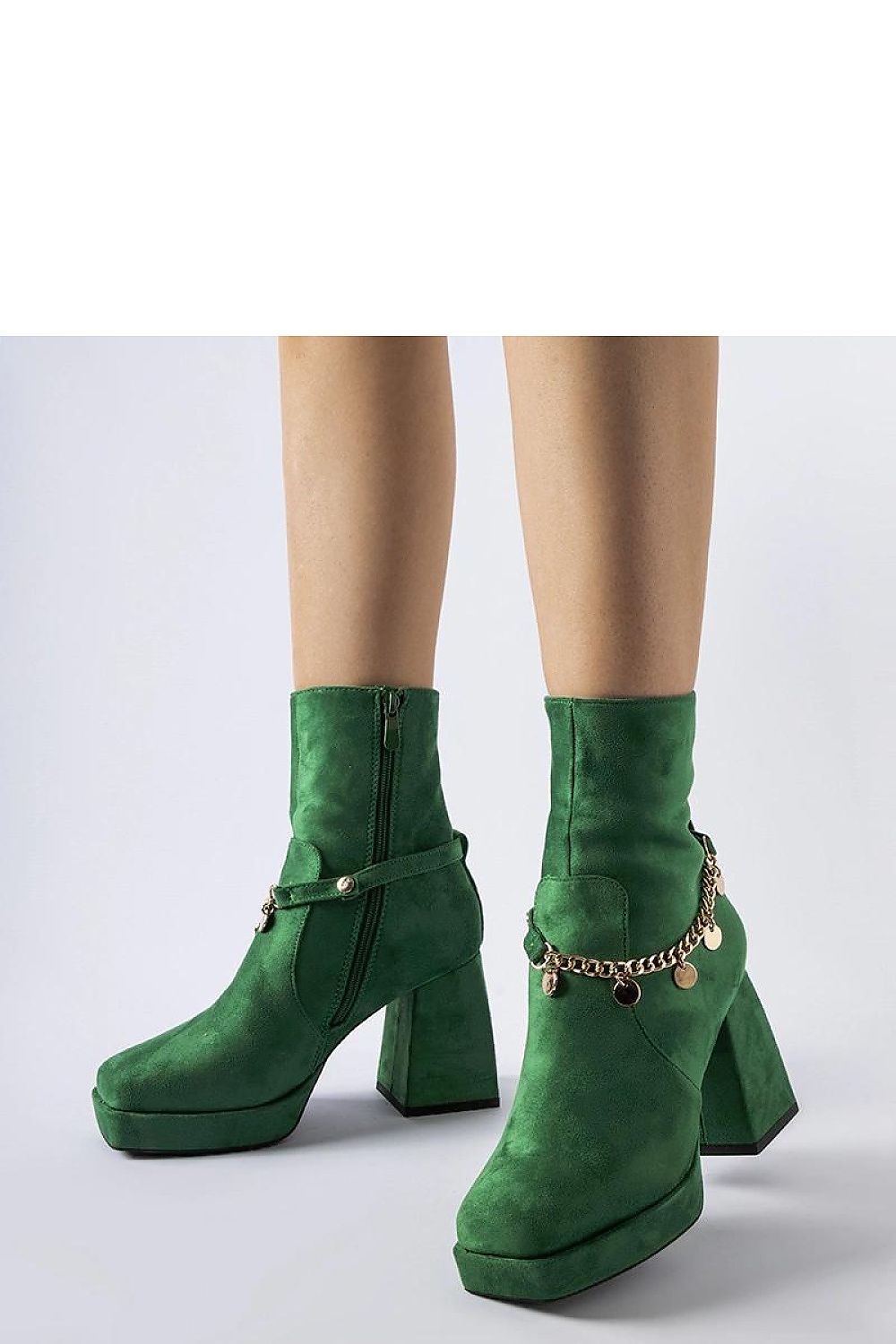  Botine cu toc model 205085 Solea 