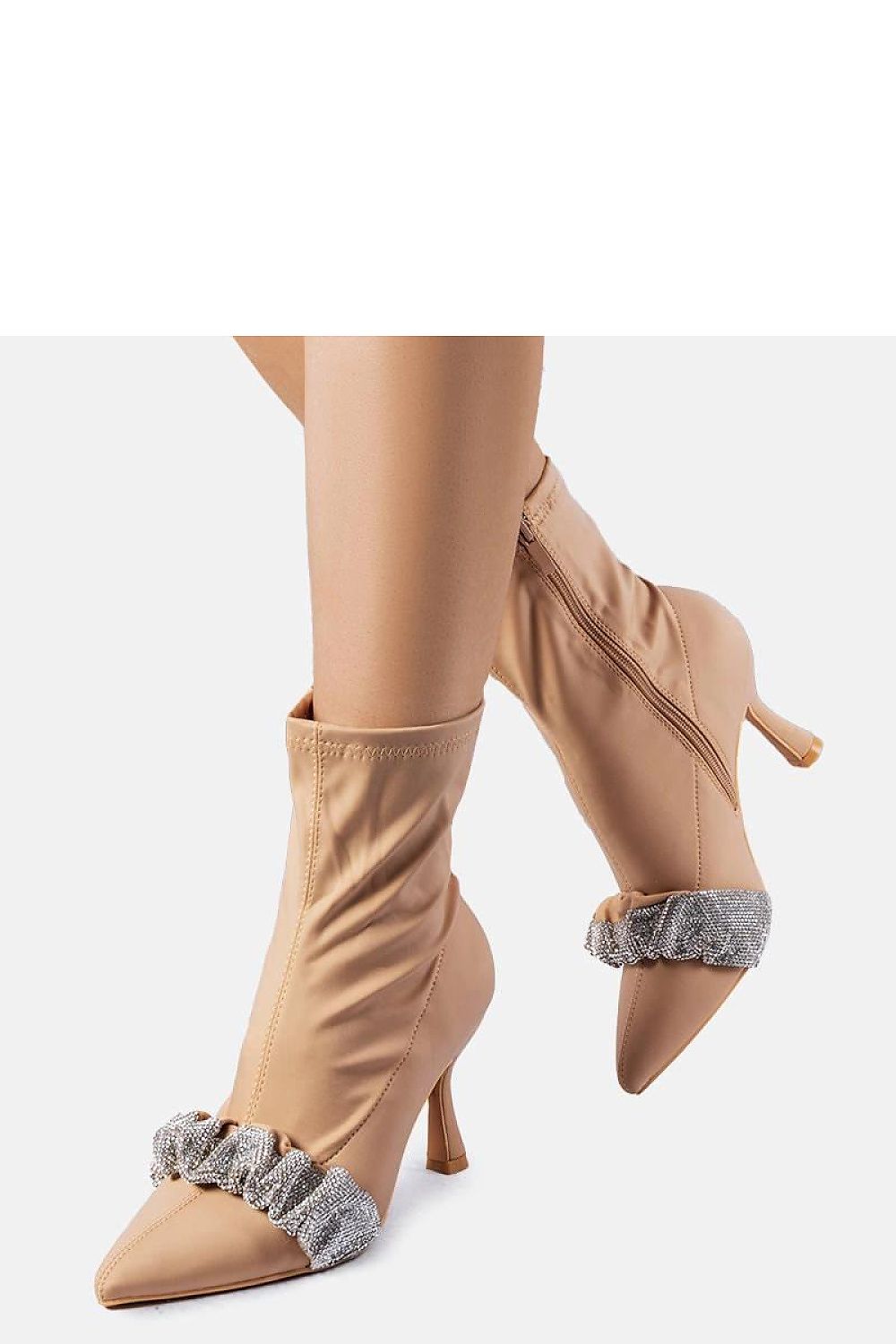  Botine cu toc model 205130 Solea 