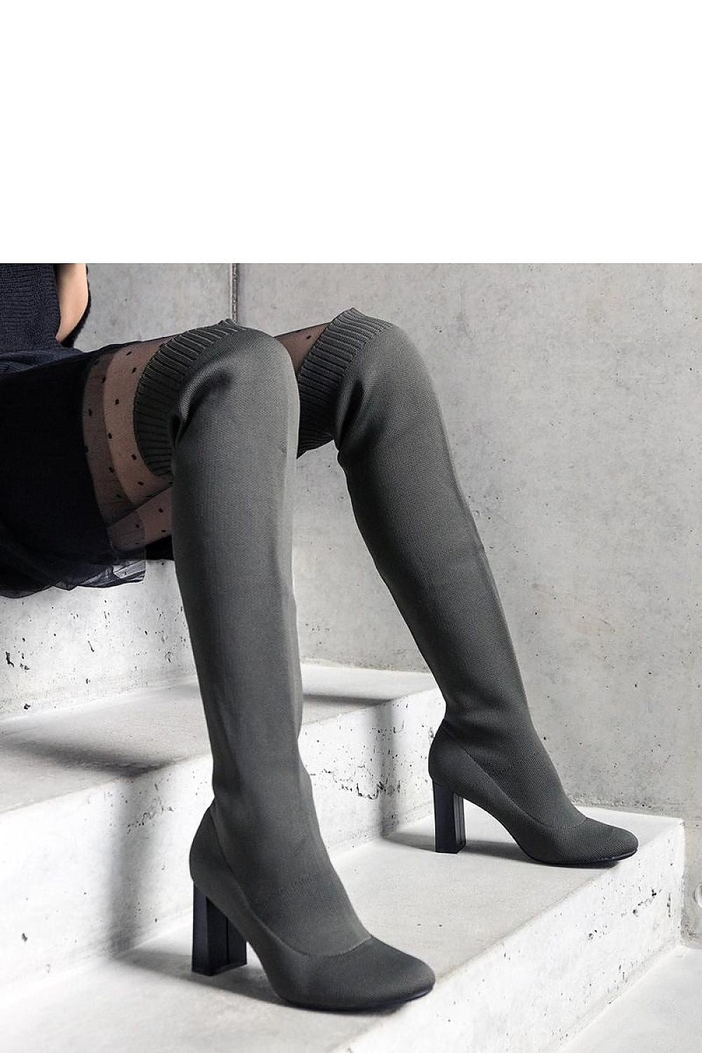  Cizme cu toc model 205778 Solea 