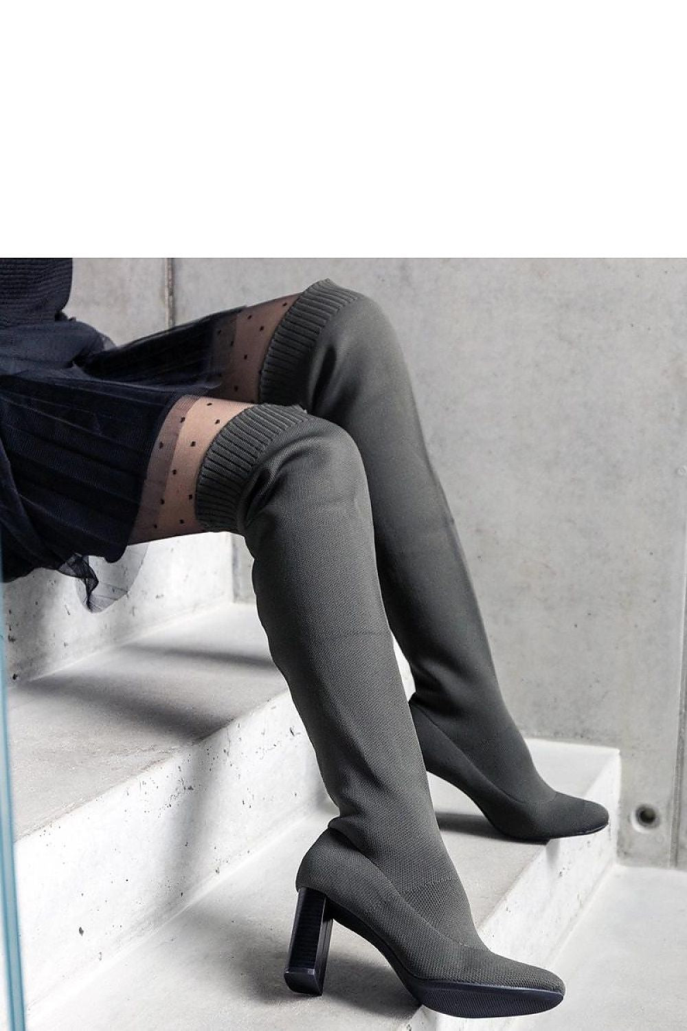  Cizme cu toc model 205778 Solea 