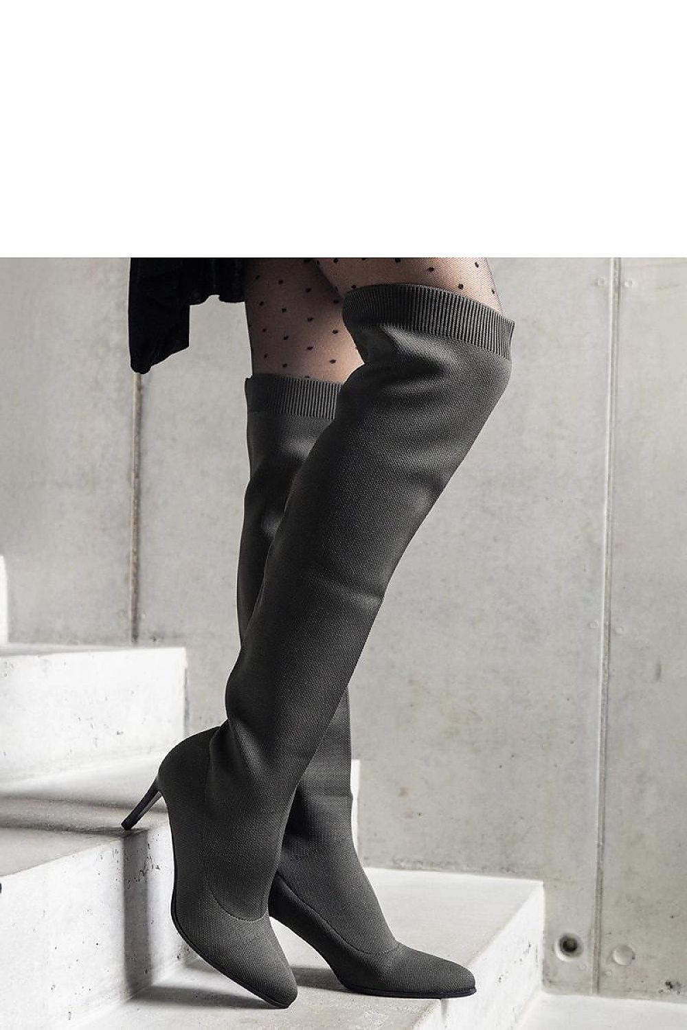  cizme cu toc stiletto model 205779 Solea 