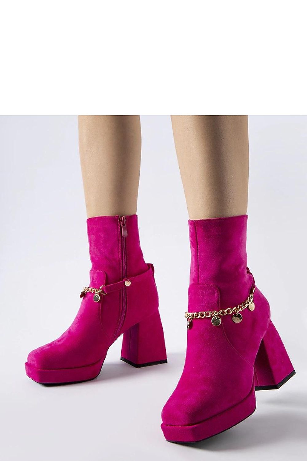  Botine cu toc model 205843 Solea 
