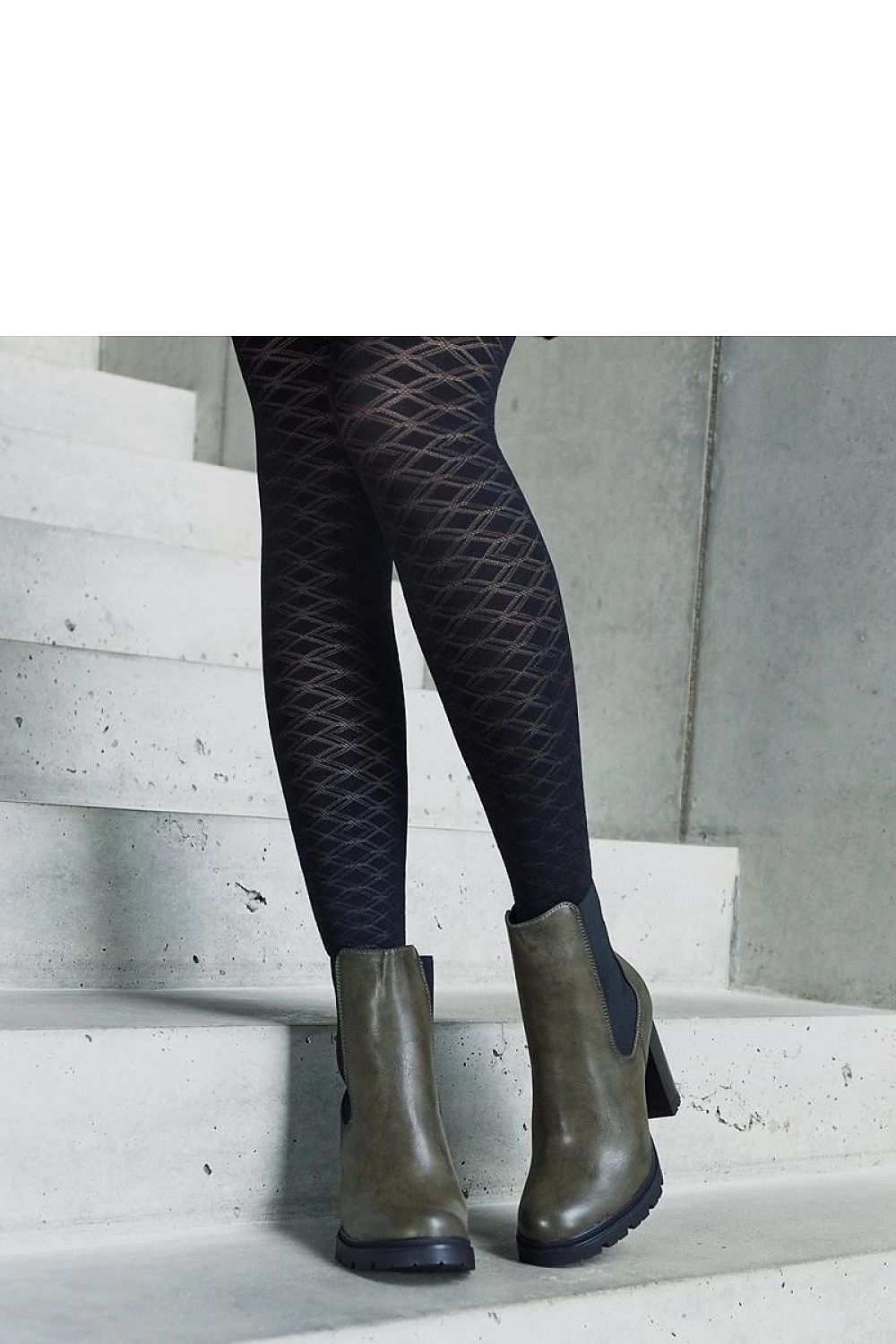  Botine cu toc model 206439 Solea 