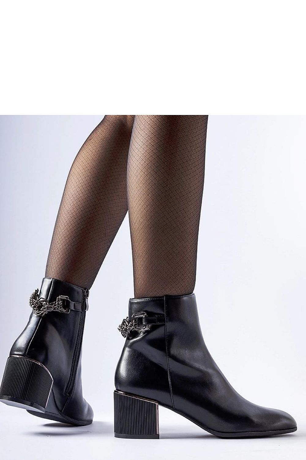  Botine cu toc model 206491 Solea 