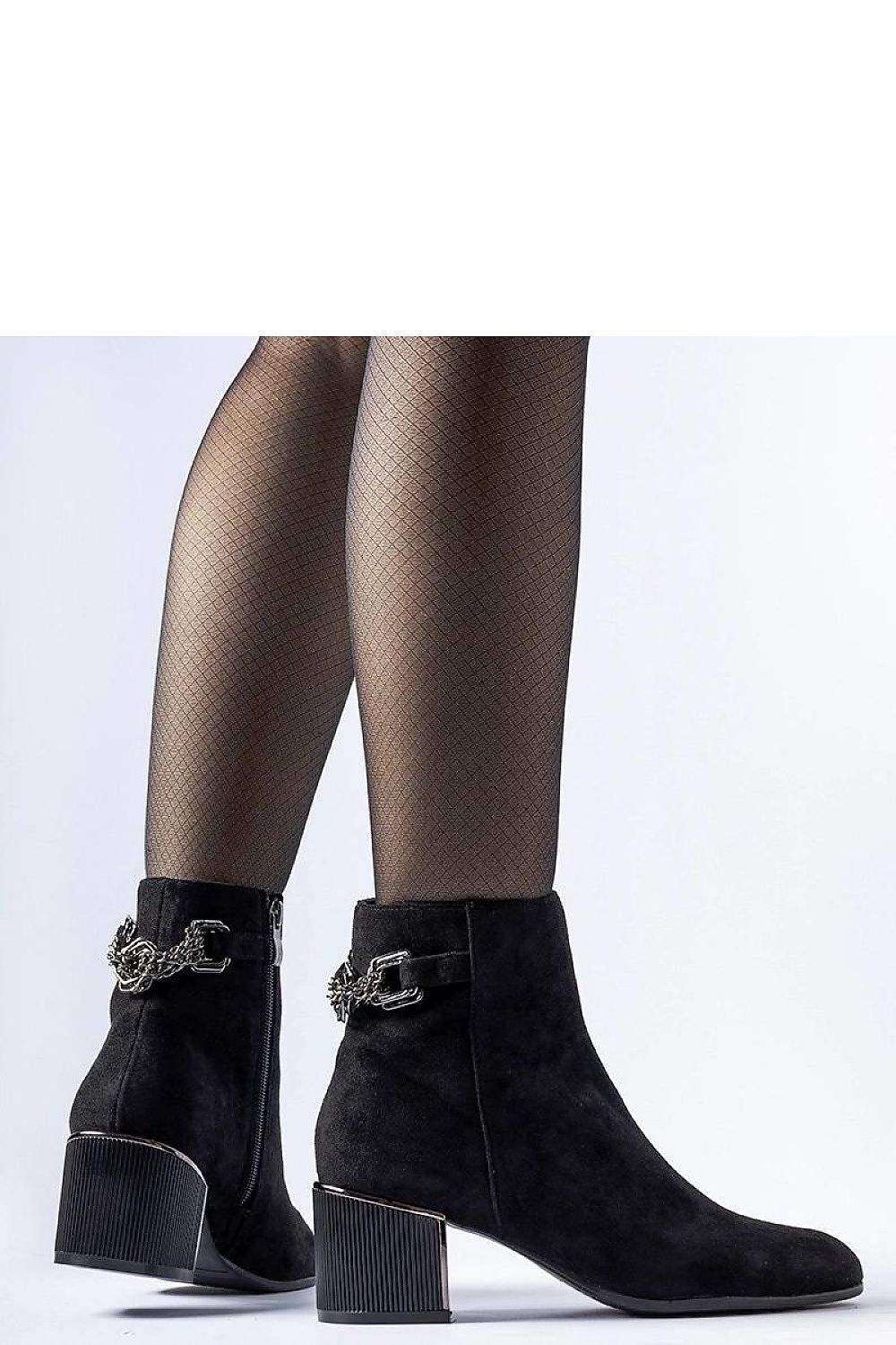  Botine cu toc model 206492 Solea 