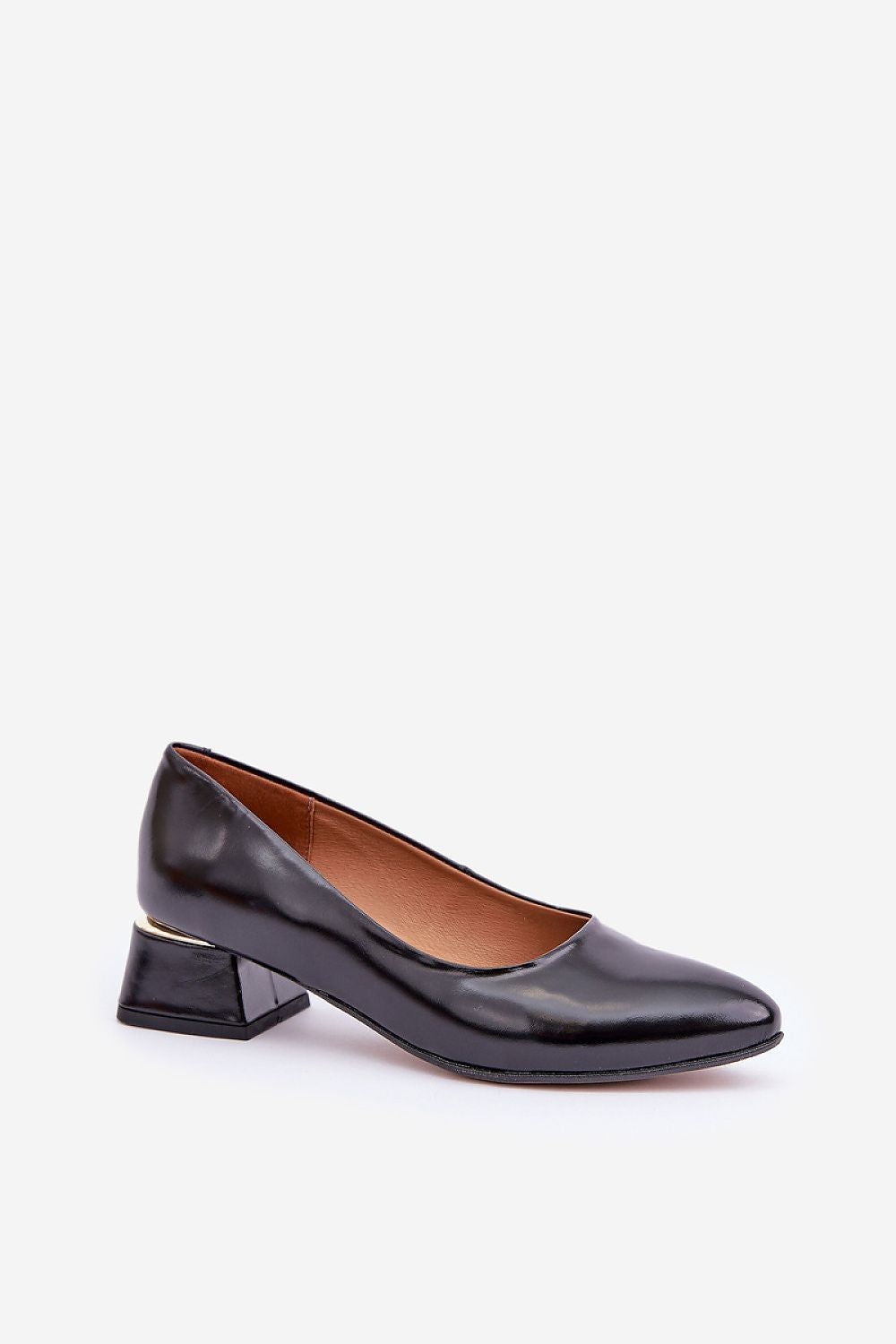  Pantofi cu toc simplu model 206816 Step in style 