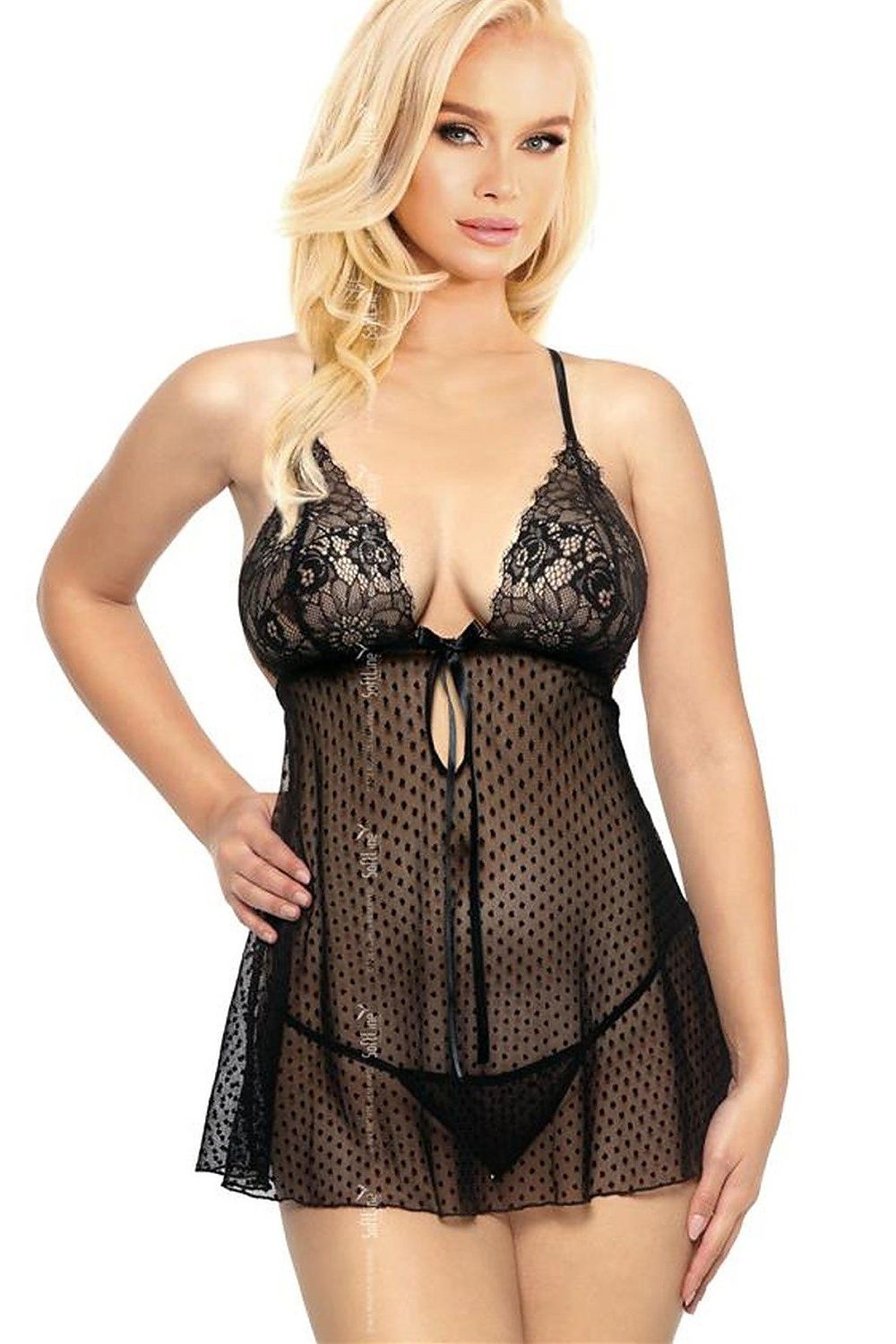  Lenjerie sexy completă model 206888 SoftLine Collection 