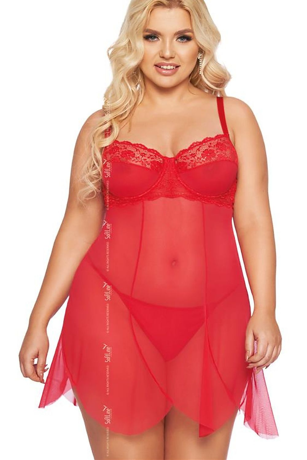  Lenjerie sexy completă model 206918 SoftLine Collection 