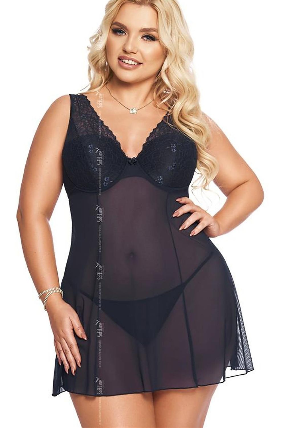 Lenjerie sexy completă model 206925 SoftLine Collection 