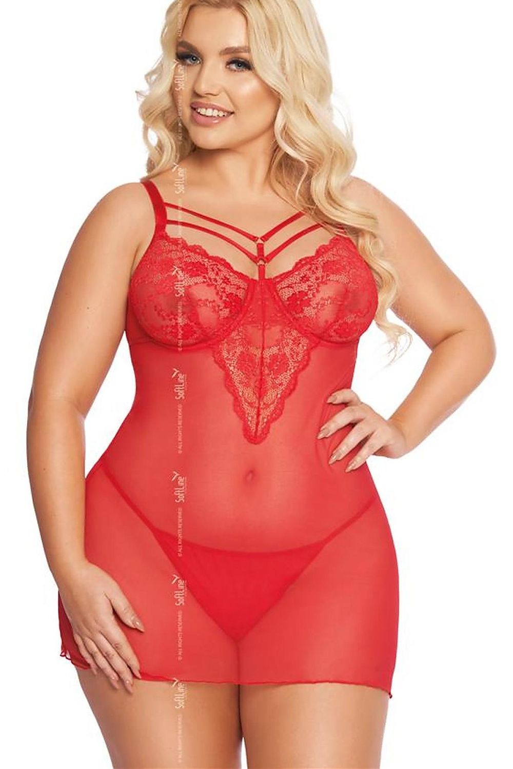  Lenjerie sexy completă model 206927 SoftLine Collection 