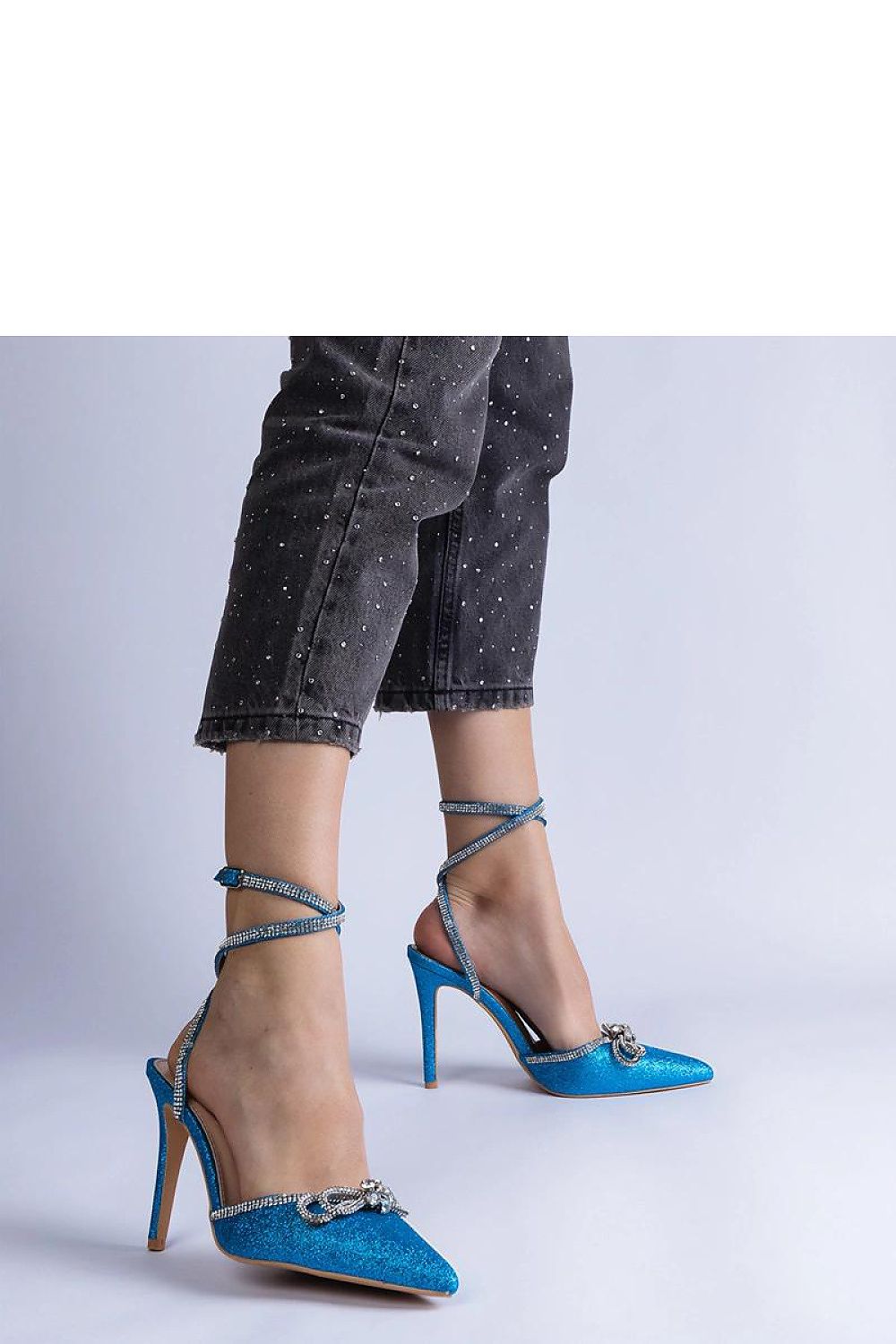  Pantofi cu toc subţire (stiletto) model 207111 Solea 