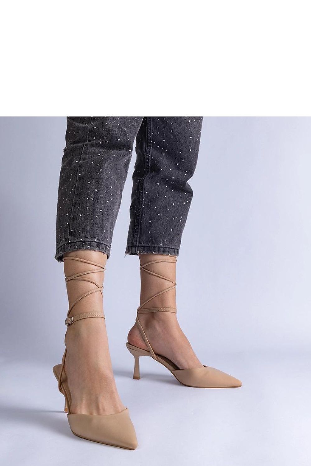 Pantofi cu toc subţire (stiletto) model 207112 Solea 
