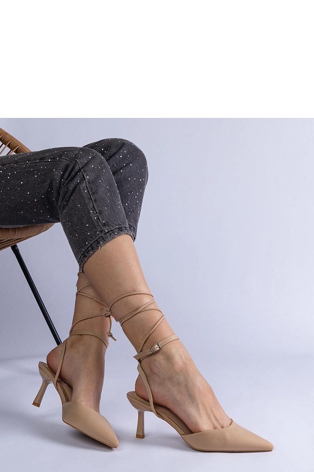  Pantofi cu toc subţire (stiletto) model 207112 Solea 