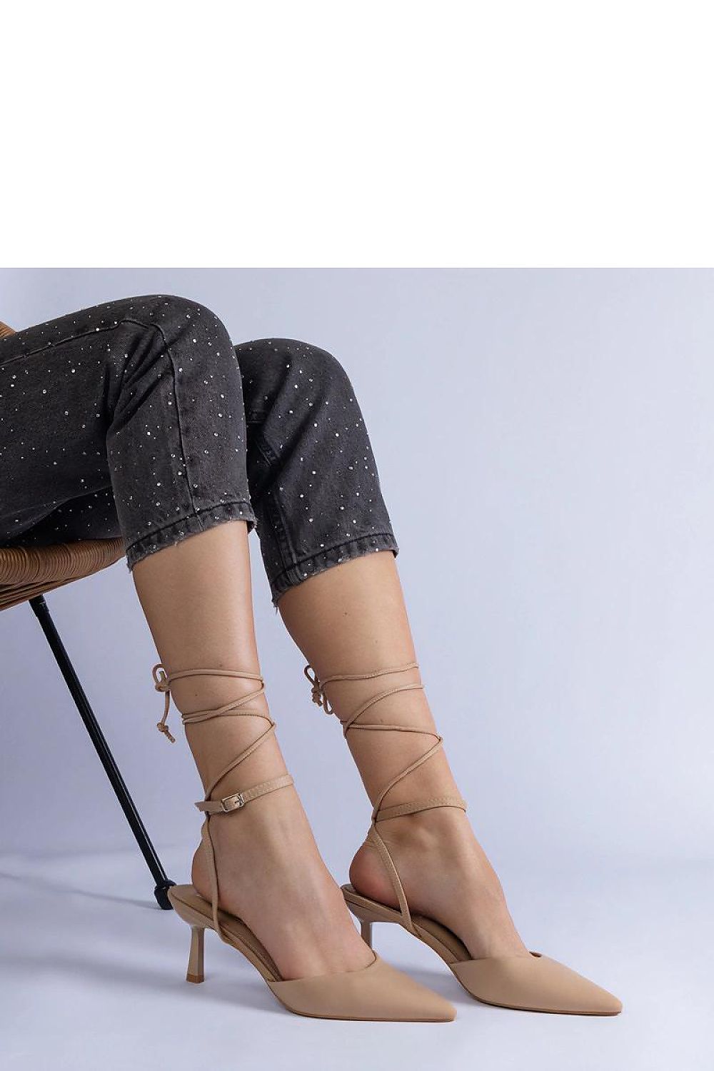  Pantofi cu toc subţire (stiletto) model 207112 Solea 