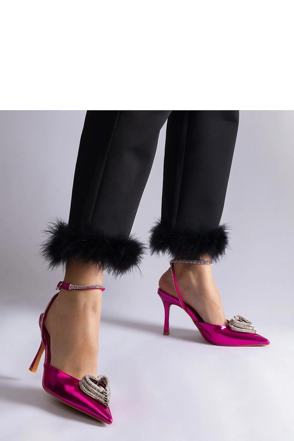  Pantofi cu toc subţire (stiletto) model 207199 Solea 