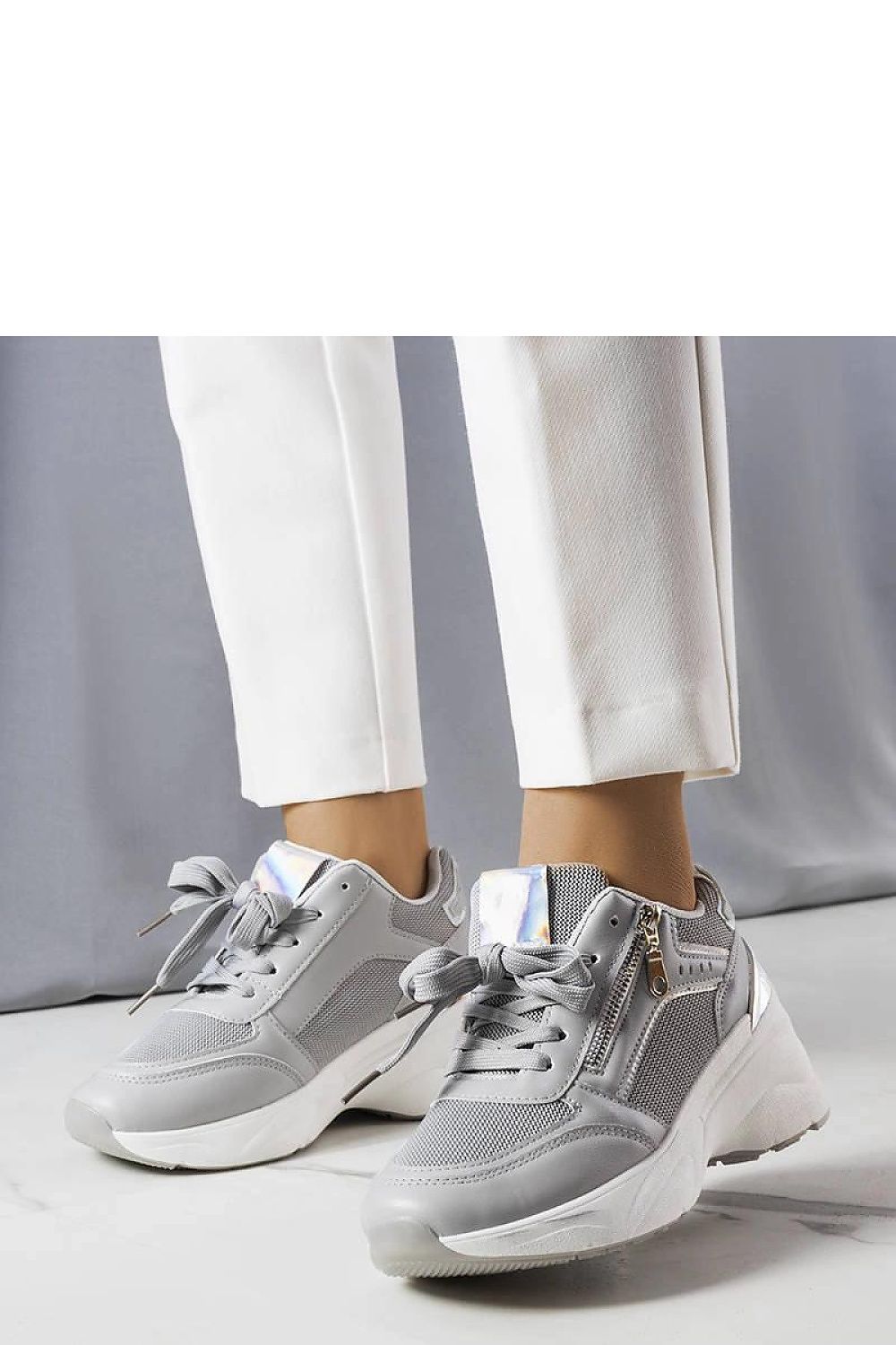  Adidași cu toc de tip platformă model 207203 Solea 
