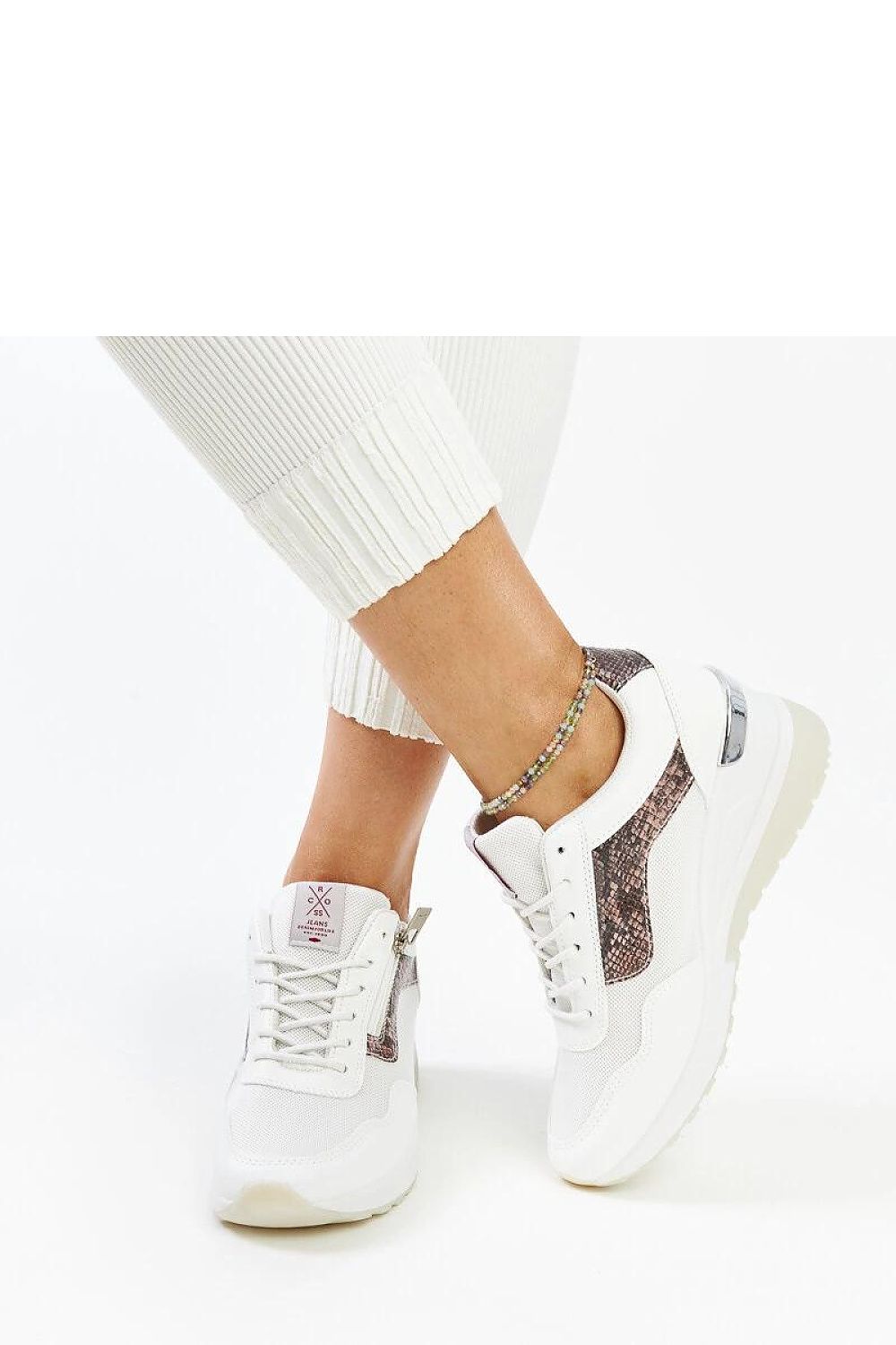  Adidași cu toc de tip platformă model 207349 Solea 