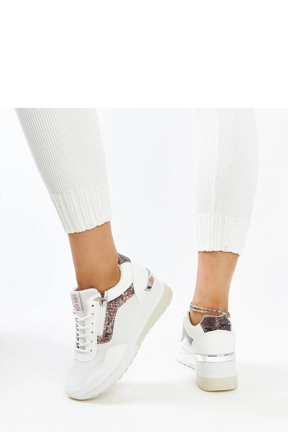  Adidași cu toc de tip platformă model 207349 Solea 