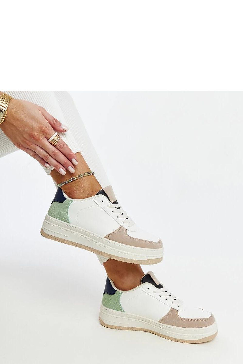  Pantofi sport pe platformă model 207403 Solea 