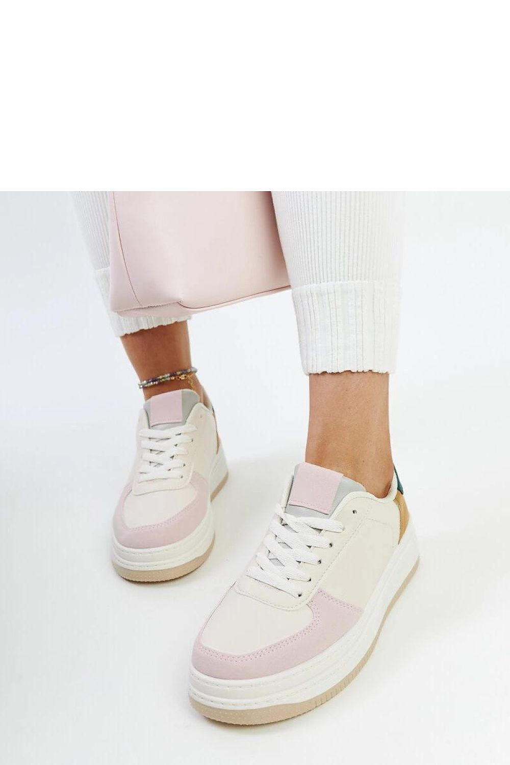  Pantofi sport pe platformă model 207404 Solea 