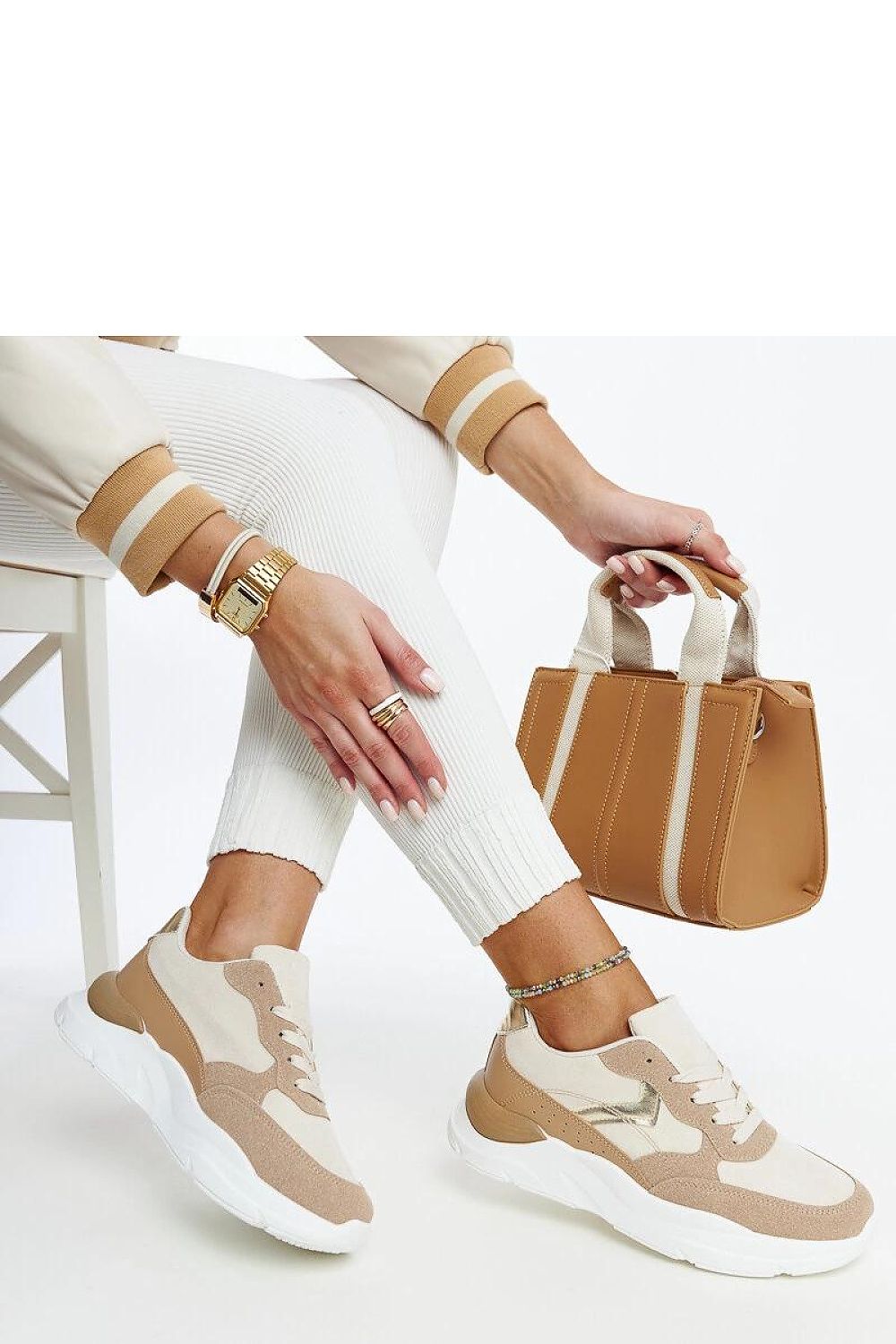  Pantofi sport pe platformă model 207427 Solea 