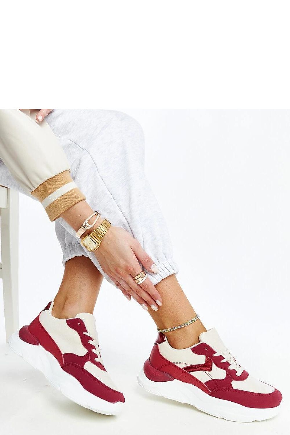  Pantofi sport pe platformă model 207428 Solea 