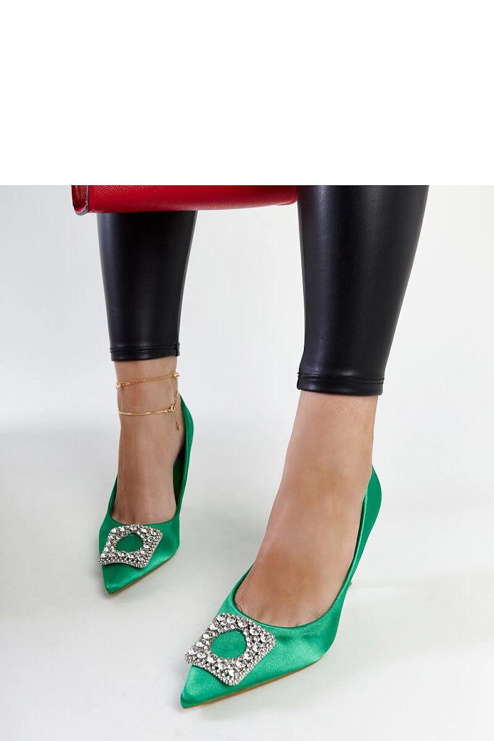  Pantofi cu toc subţire (stiletto) model 207512 Solea 