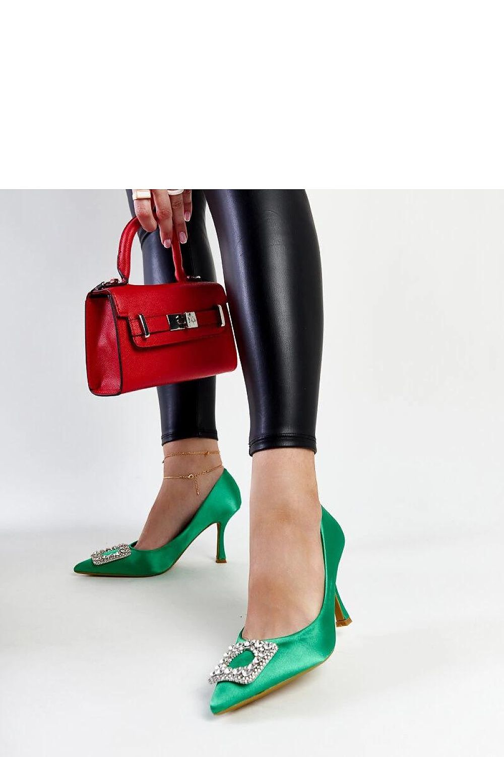  Pantofi cu toc subţire (stiletto) model 207512 Solea 