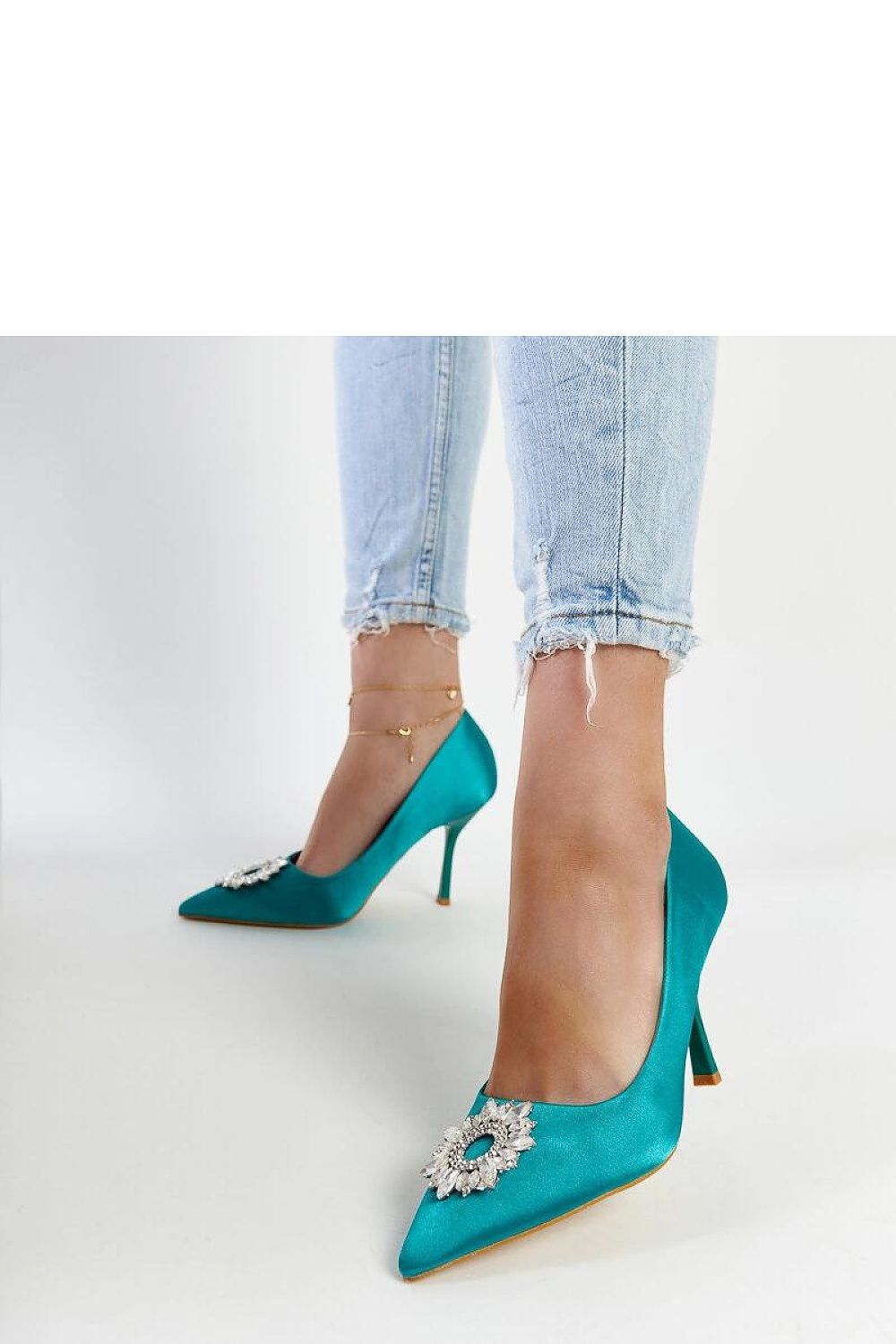  Pantofi cu toc subţire (stiletto) model 207513 Solea 