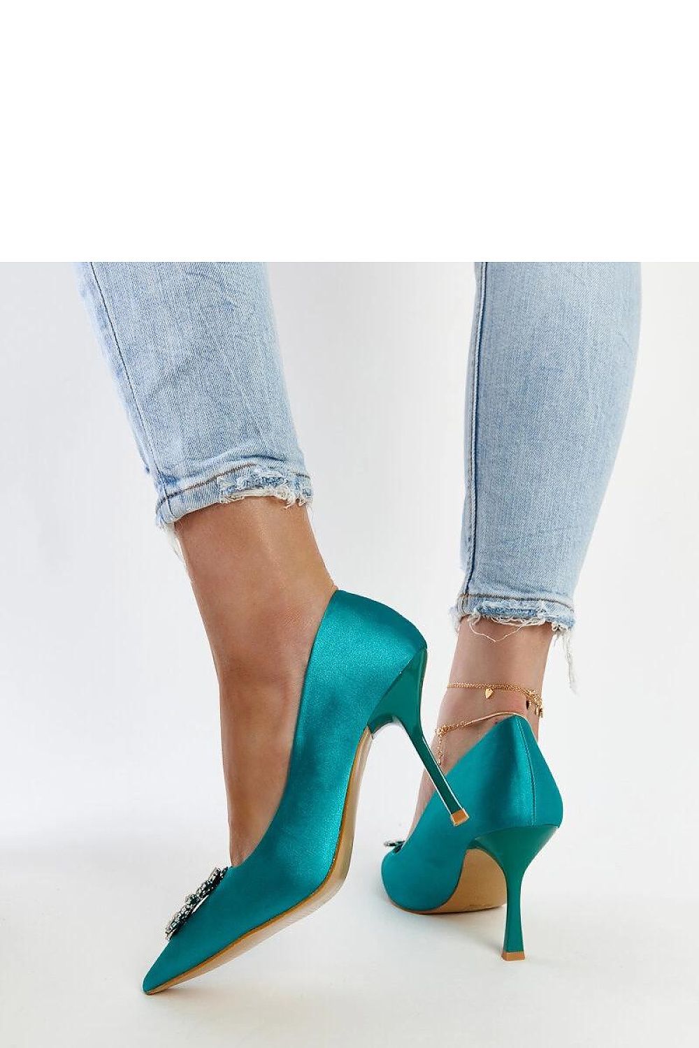 Pantofi cu toc subţire (stiletto) model 207513 Solea 