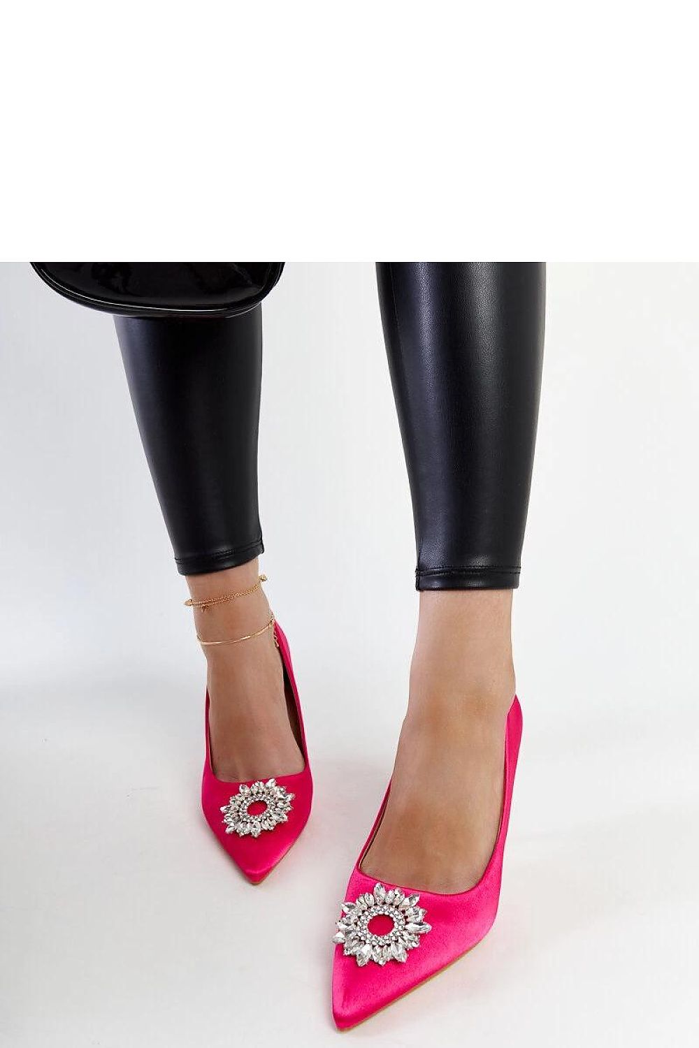  Pantofi cu toc subţire (stiletto) model 207514 Solea 