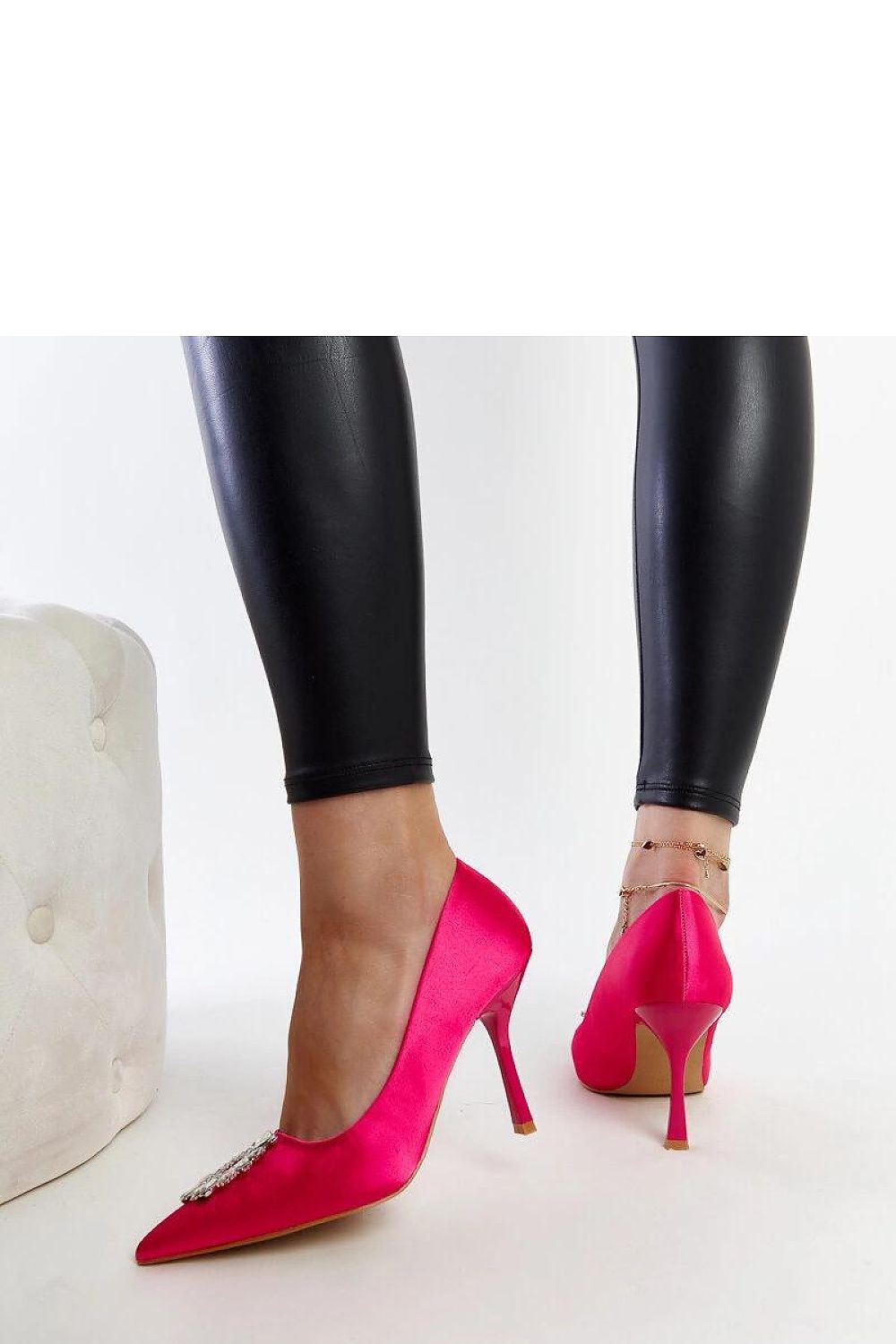  Pantofi cu toc subţire (stiletto) model 207514 Solea 