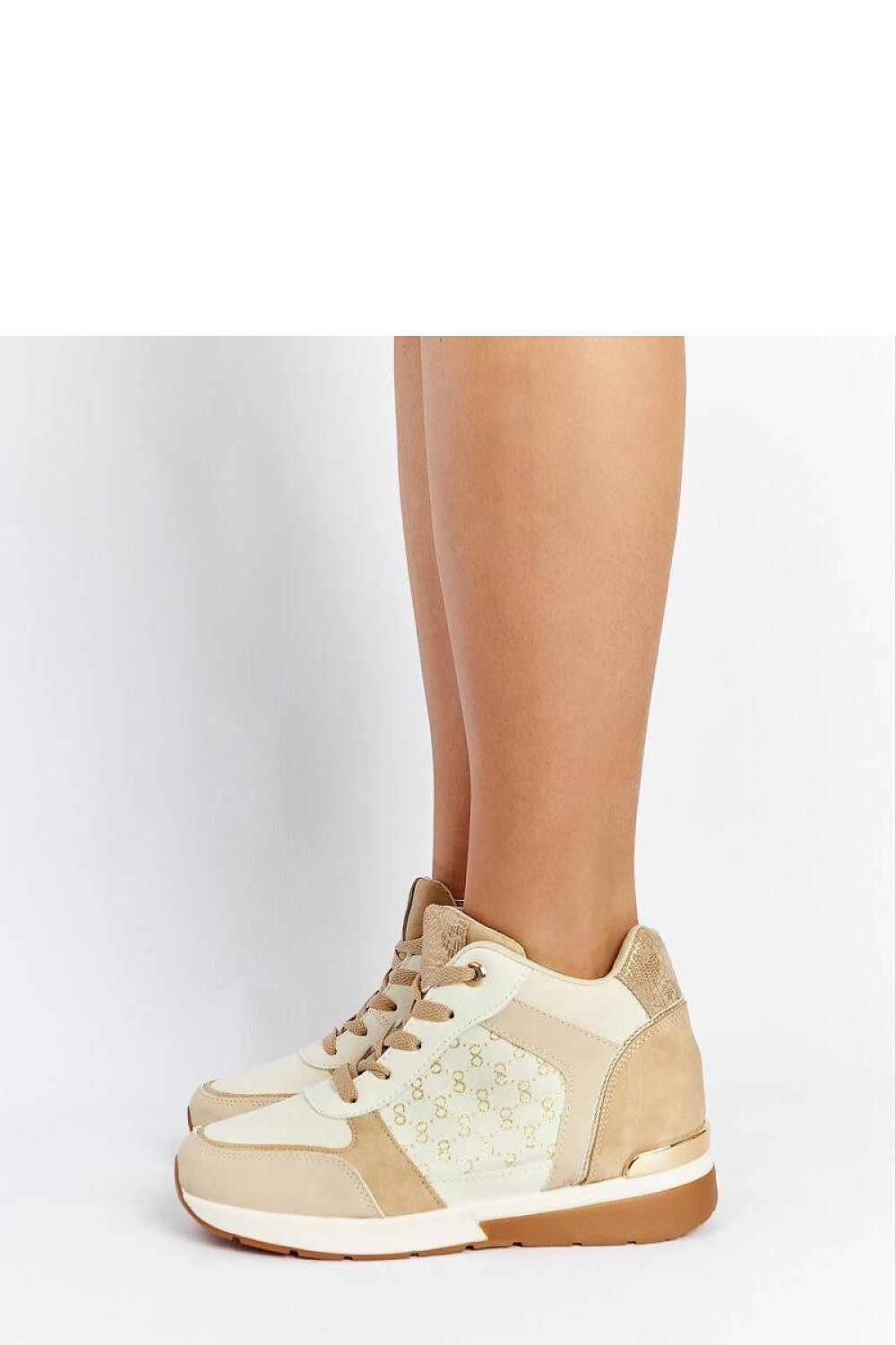  Adidași cu toc de tip platformă model 207555 Solea 