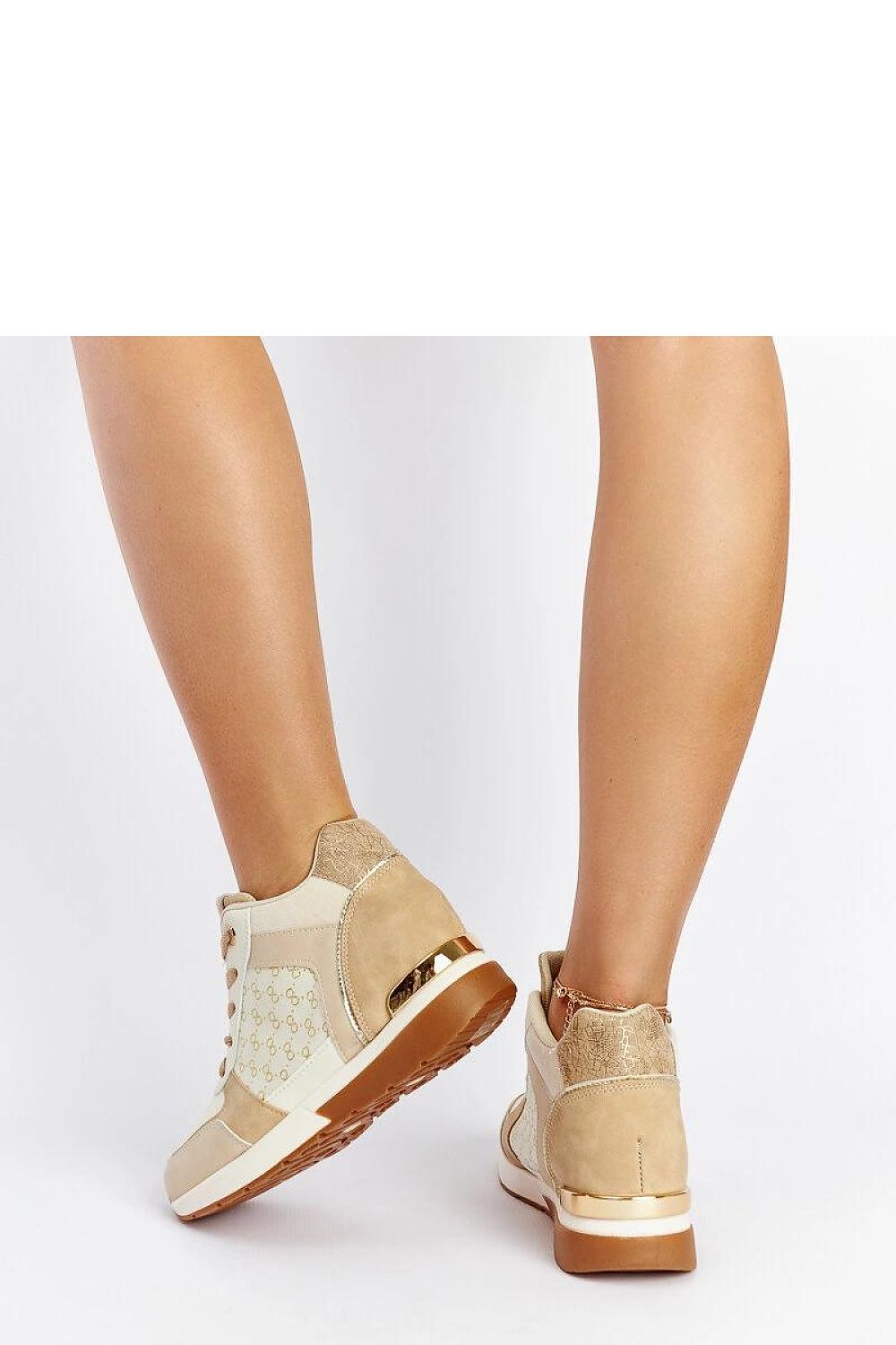  Adidași cu toc de tip platformă model 207555 Solea 