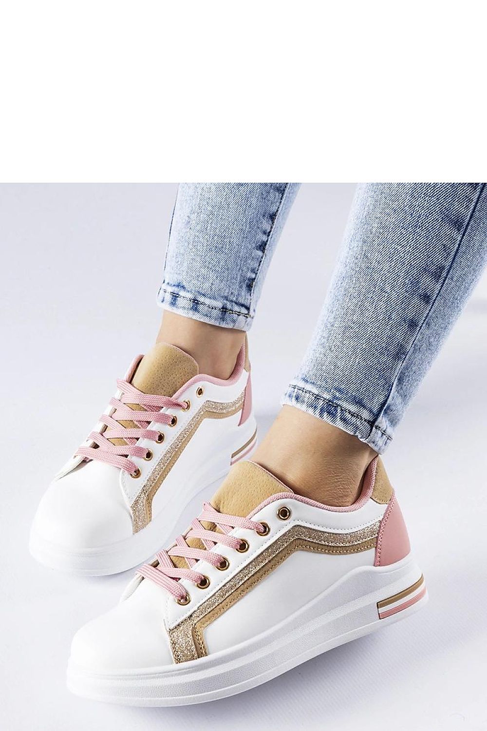  Pantofi sport pe platformă model 207565 Solea 
