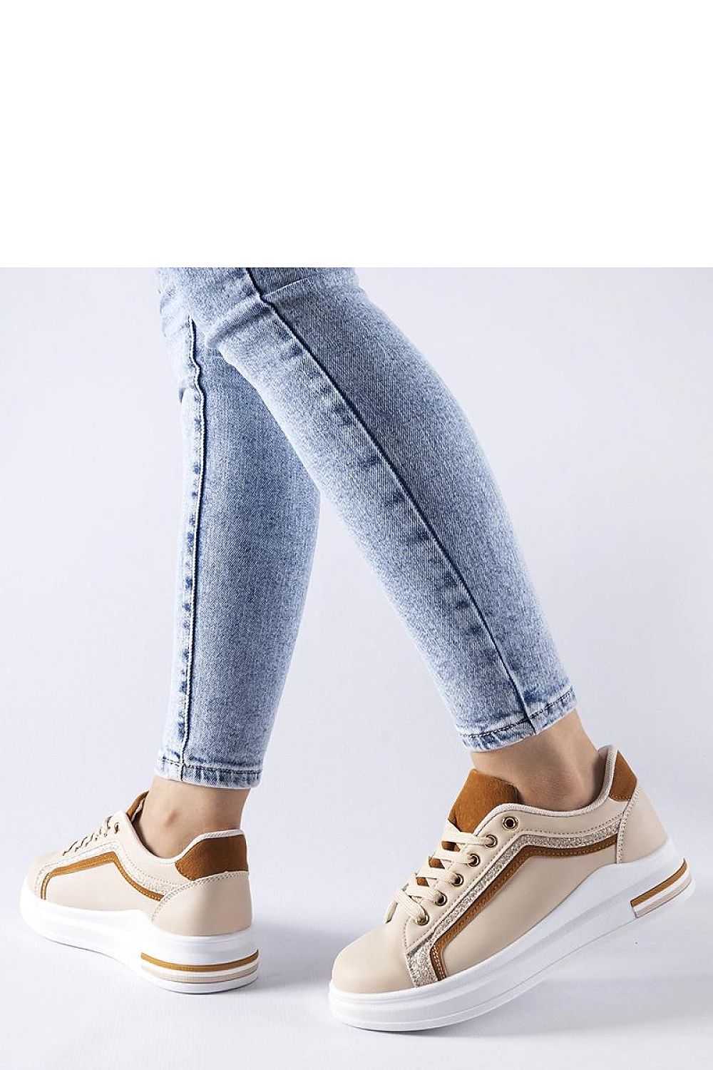  Pantofi sport pe platformă model 207566 Solea 