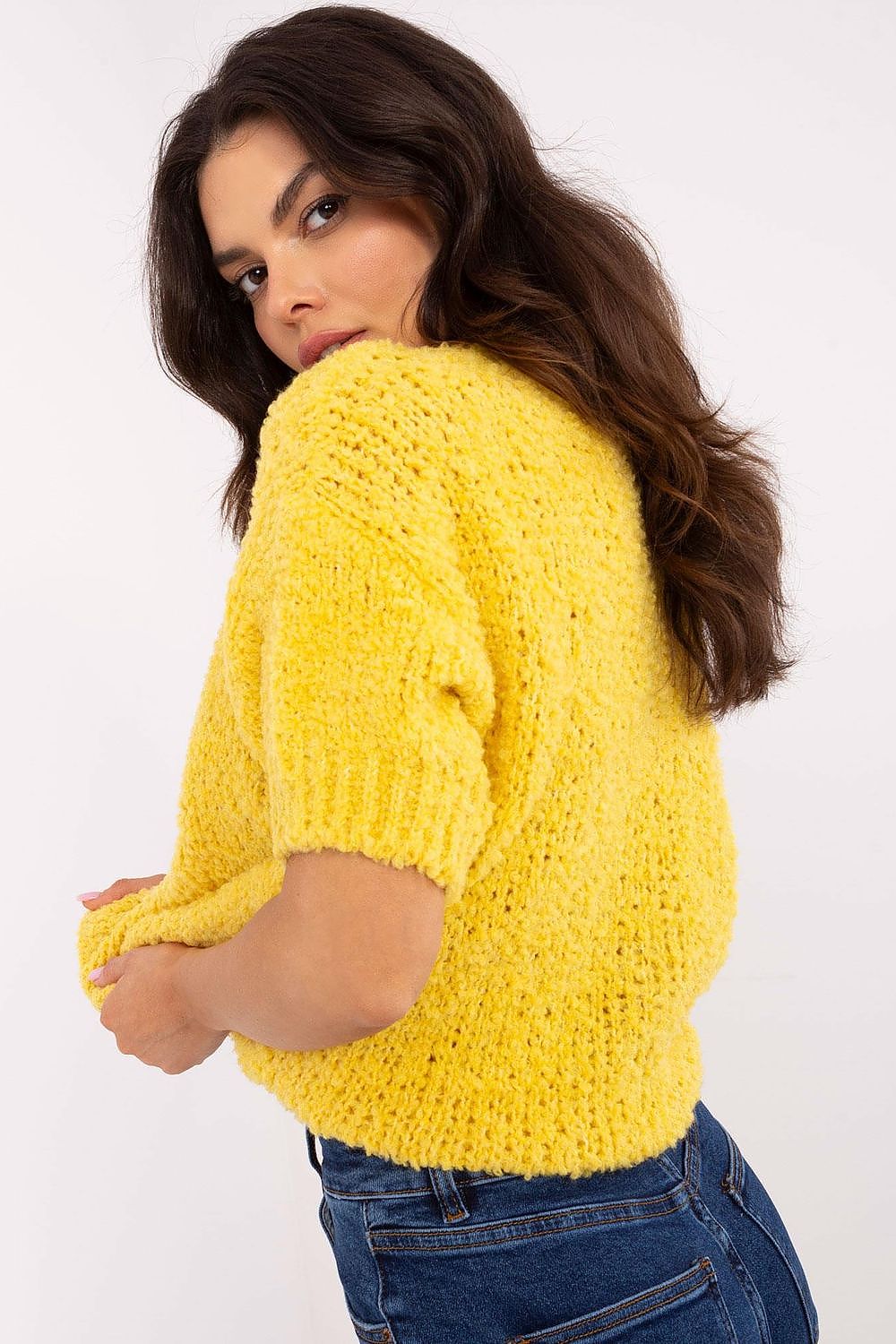  Pulover cu mânecă scurtă model 207600 Italy Moda 