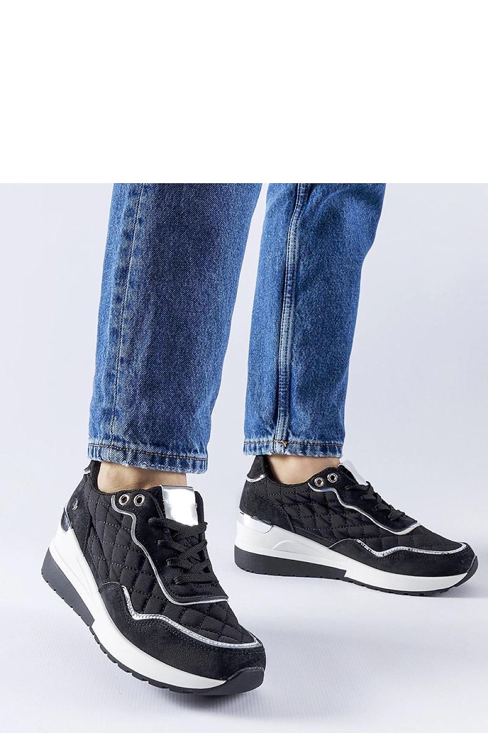  Adidași cu toc de tip platformă model 207620 Solea 