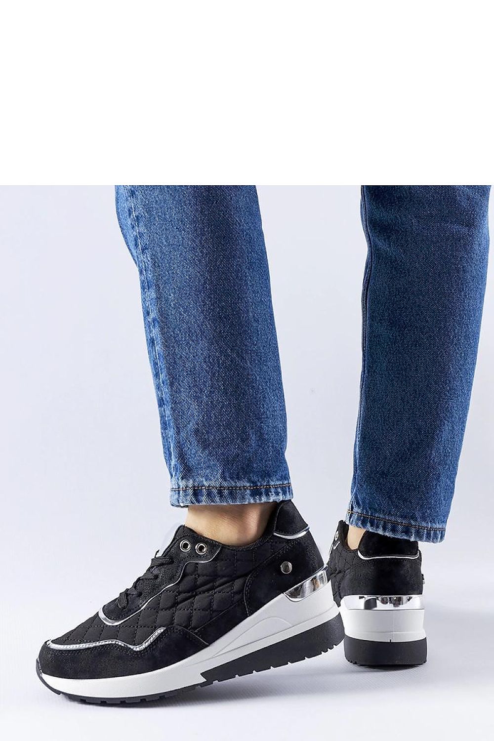  Adidași cu toc de tip platformă model 207620 Solea 