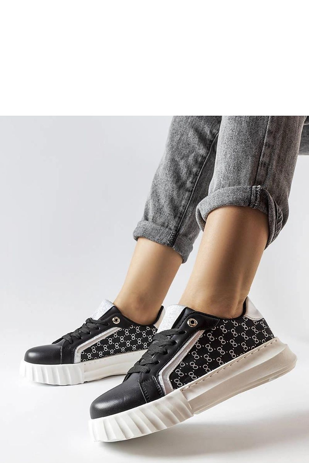  Pantofi sport pe platformă model 207783 Solea 