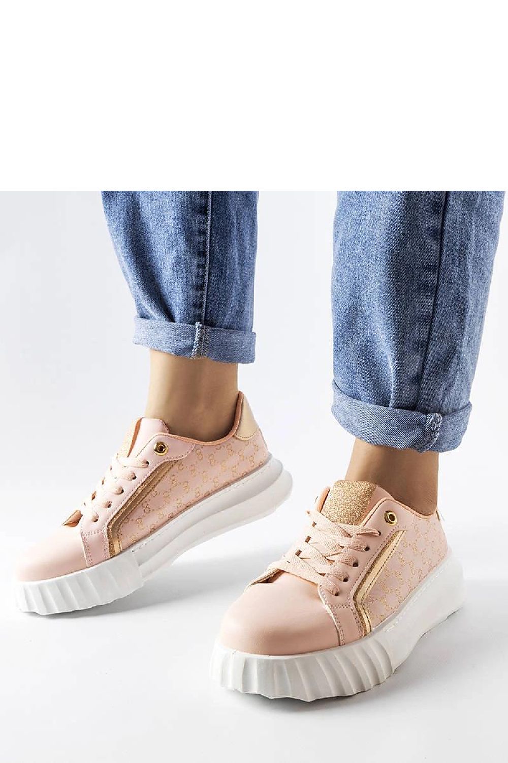  Pantofi sport pe platformă model 207784 Solea 
