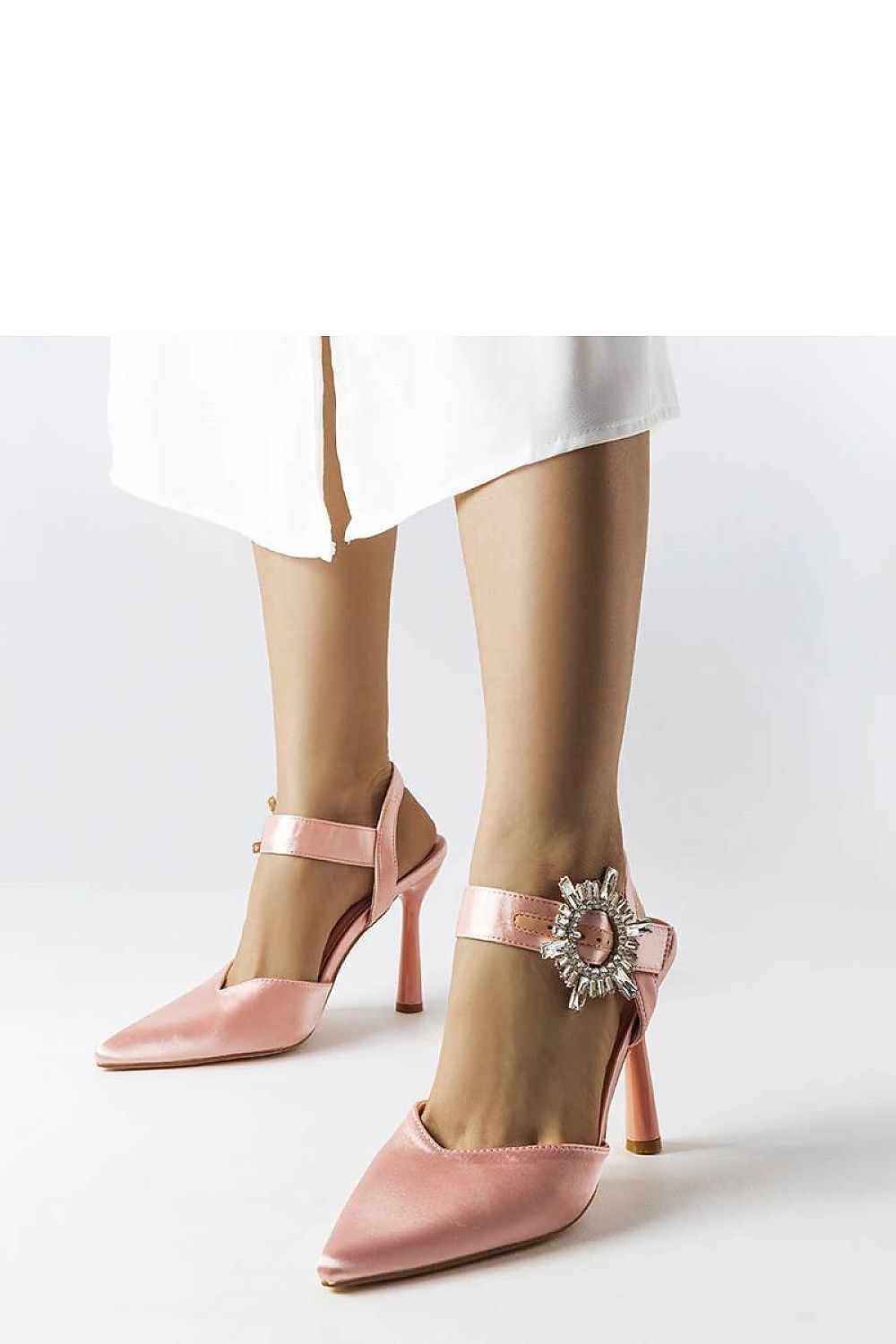  Pantofi cu toc subţire (stiletto) model 207800 Solea 