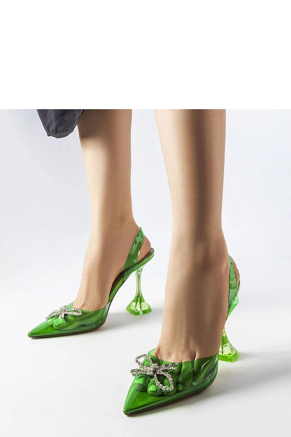  Pantofi cu toc subţire (stiletto) model 207829 Solea 