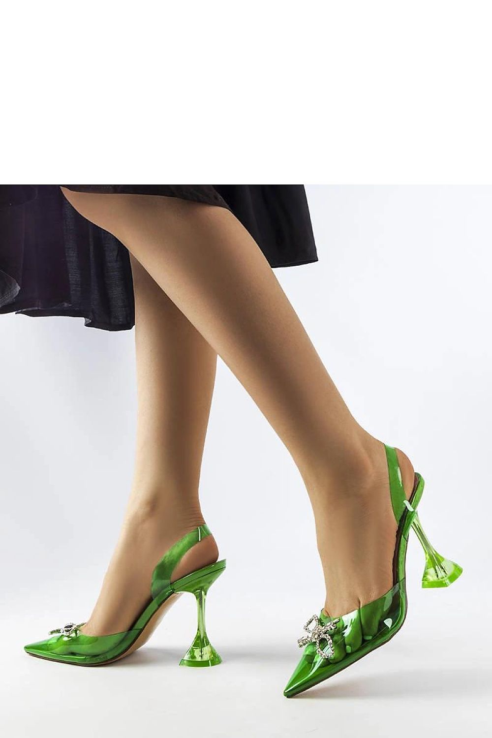  Pantofi cu toc subţire (stiletto) model 207829 Solea 