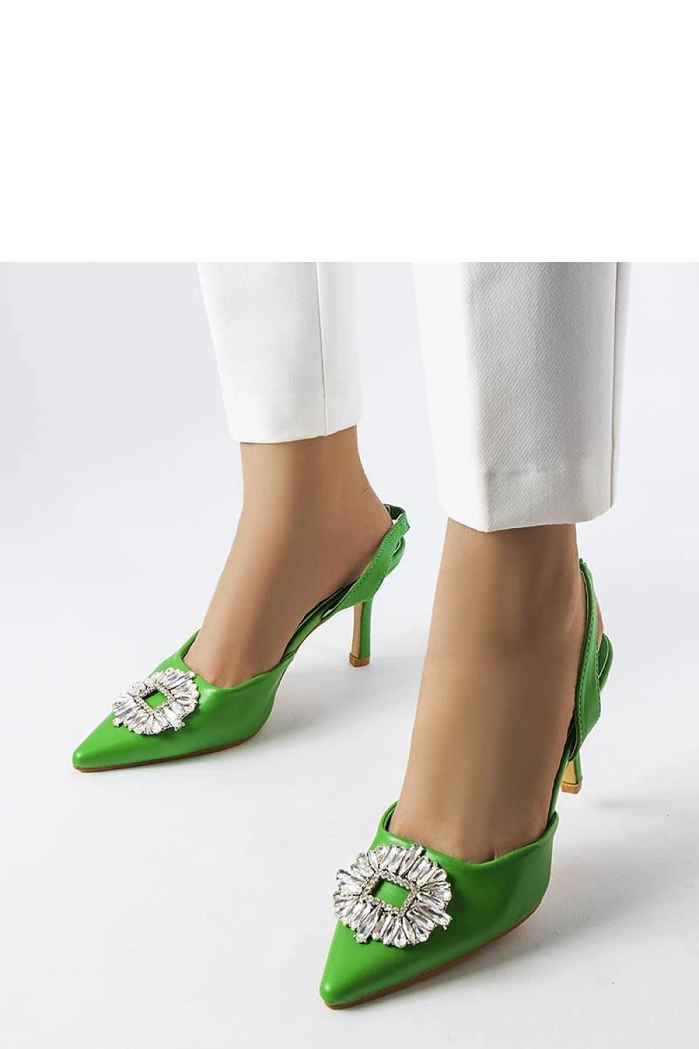  Pantofi cu toc subţire (stiletto) model 207849 Solea 